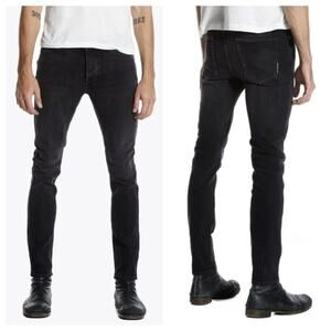 Neuw Men's Hell Skinny Jean Black Rinse Size 30x32